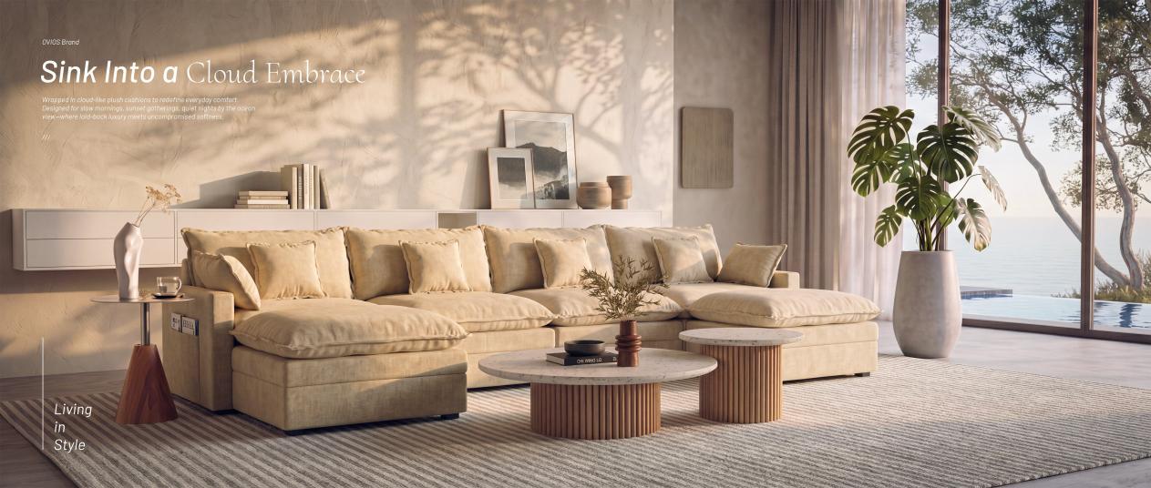 “Flattening” bulky furniture for overseas markets, a Foshan sofa sells over 10,000 units