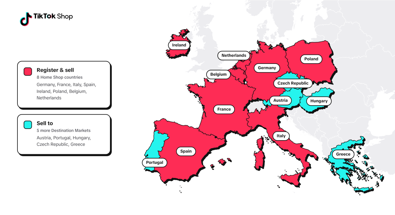 A huge opportunity for cross-border sellers has arrived! TikTok Shop opens up mutual sales across 12 countries—can your store get on board?