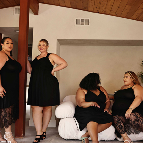 Star advertising products ignite explosive points, plus size women's clothing brands win the "Black Five"
