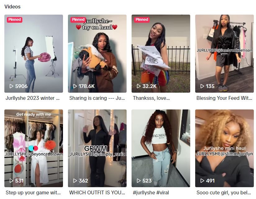 Jurllyshe’s Tuke Account