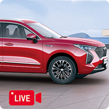 H5 homepage livestream preheating new car models, expanding brand awareness in Thailand