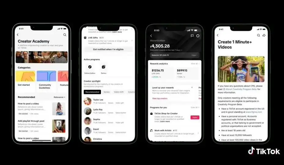 TikTok launches' Creator Reward Program ', is the spring of advertisers here?