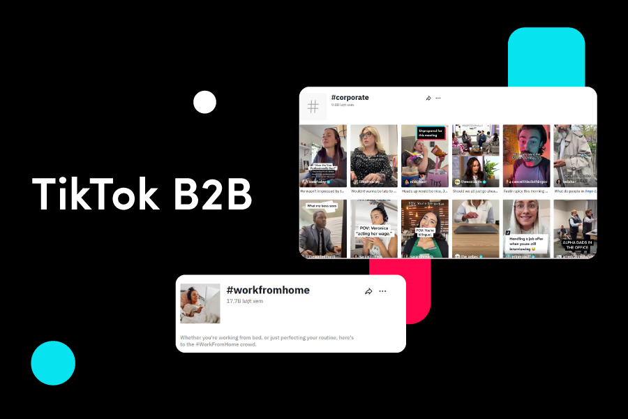 Shouldn't B2B do TikTok marketing?  You'll know it's too late when someone else goes public