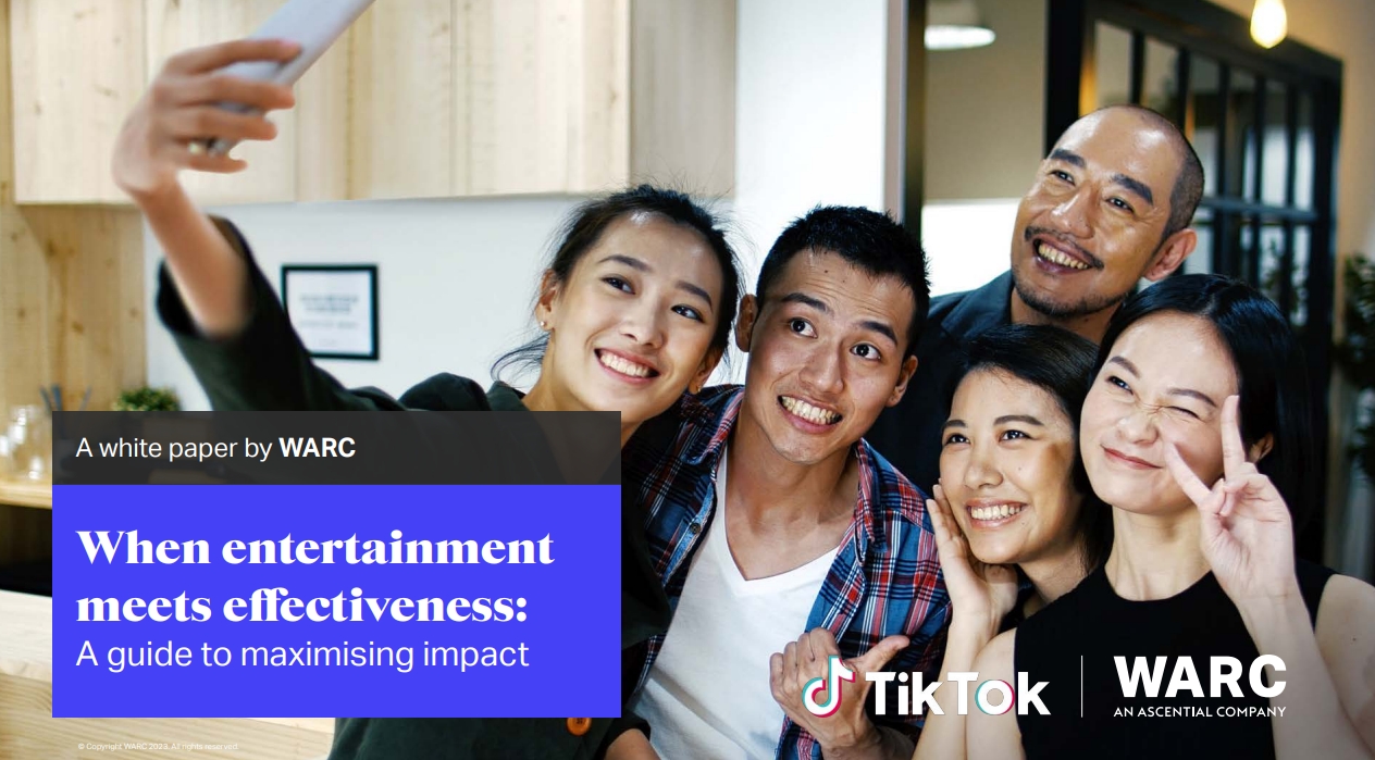 TikTok&amp; WARC: When Entertainment Meets Effectiveness - Maximizing Influence Guide