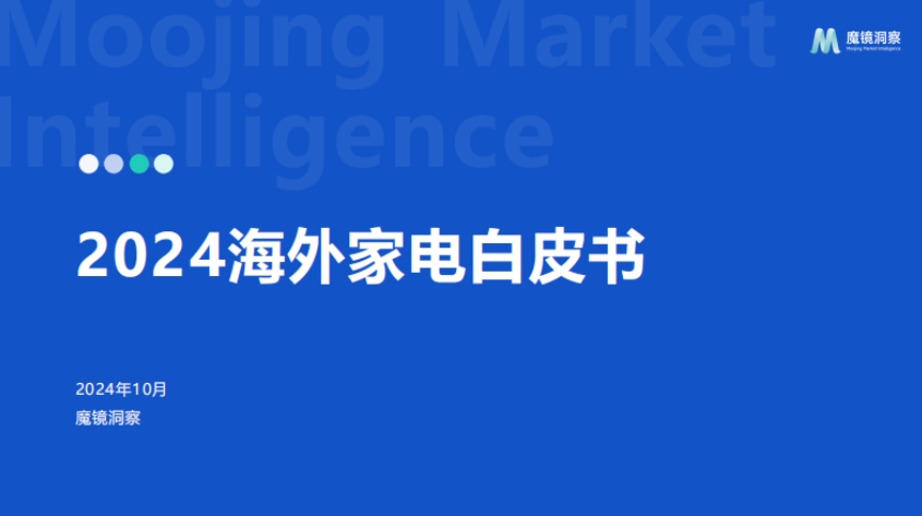 2024 Overseas Home Appliances White Paper - Magic Mirror Insight