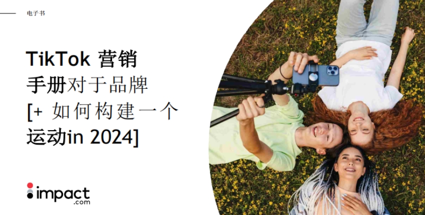 TikTok Brand Marketing Handbook&amp; How to carry out marketing activities in 2024- impact