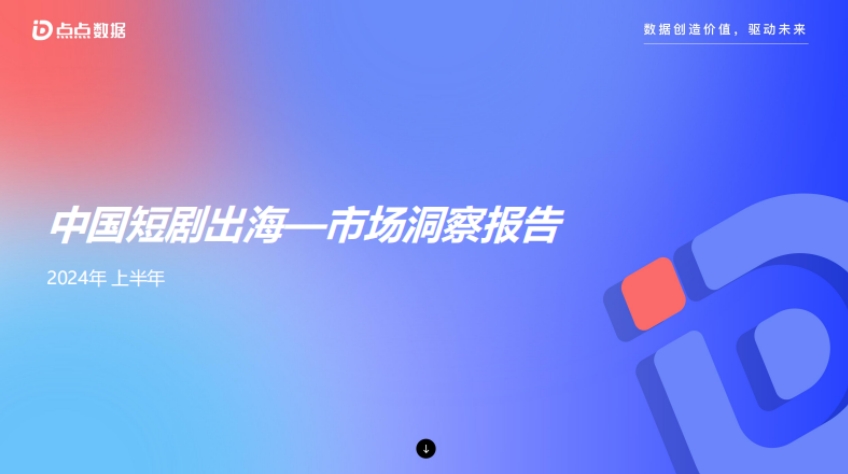 Insight Report on the Overseas Market of Chinese Short Dramas in the First Half of 2024- DianDian Data