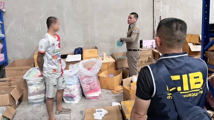 Thai police raid counterfeit goods warehouse! Cross border seller's three-year distribution chain cut off