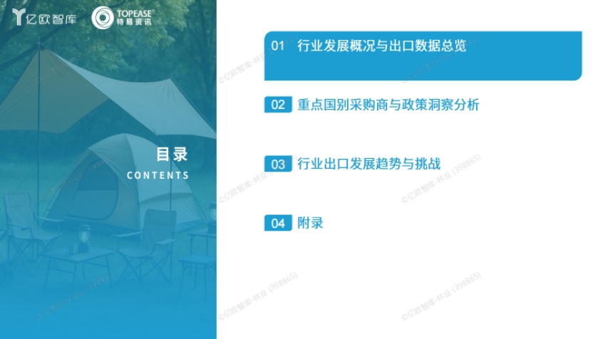 中国露营装备出海国别机会洞察报告-2