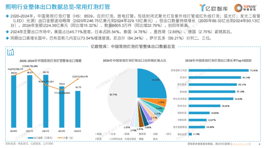 2025年中国照明行业出海国别机会的洞察报告-4